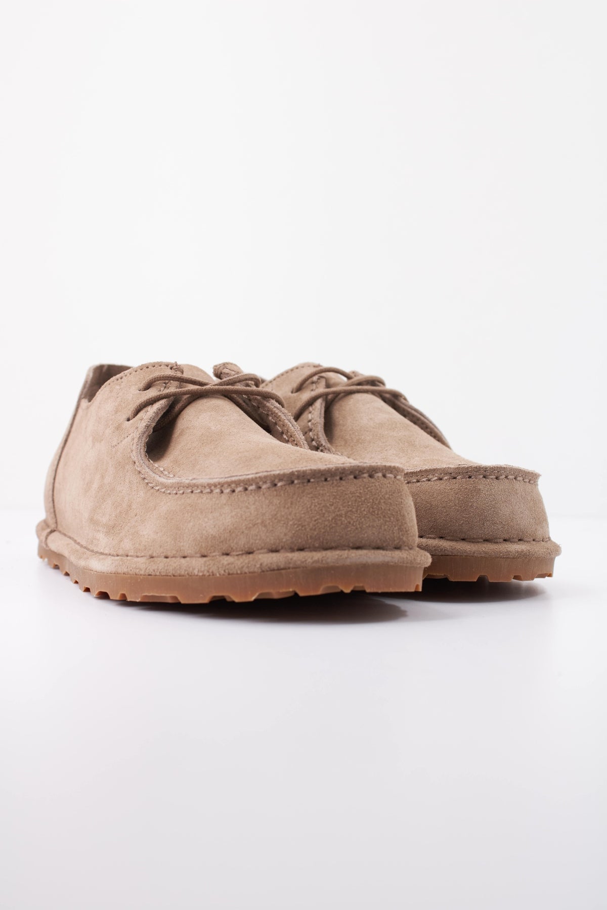 BIRKENSTOCK UTTI LACE SUEDE LEATHER en color BEIS  (2)