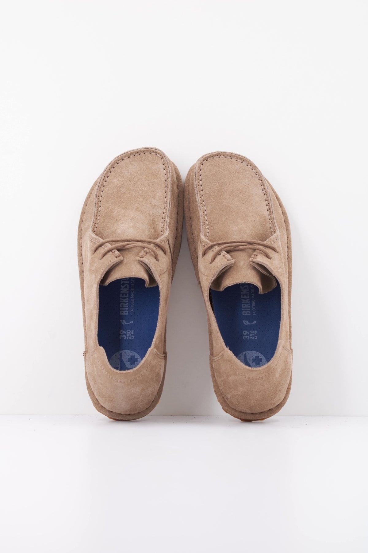 BIRKENSTOCK UTTI LACE SUEDE LEATHER en color BEIS  (3)