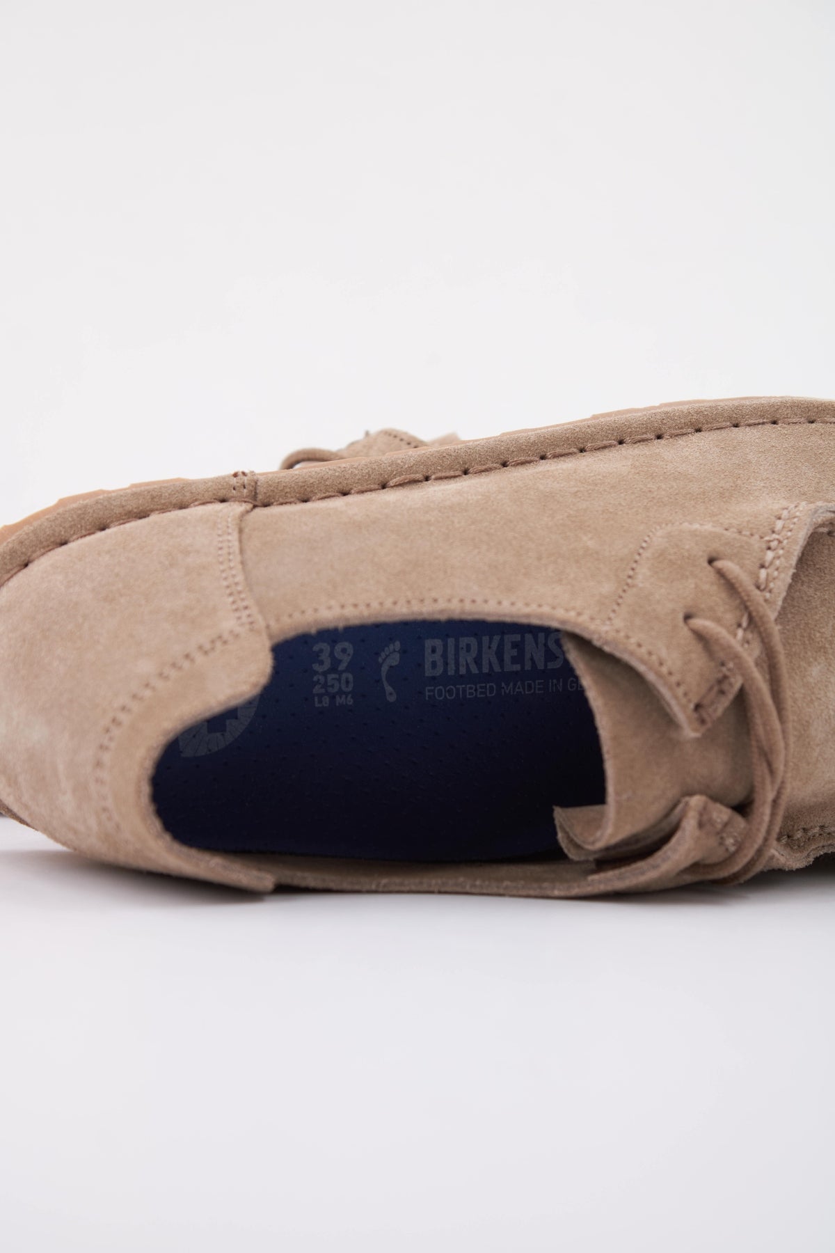 BIRKENSTOCK UTTI LACE SUEDE LEATHER en color BEIS  (5)