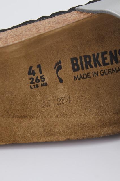 BIRKENSTOCK MADRID BF en color PLATA  (2)