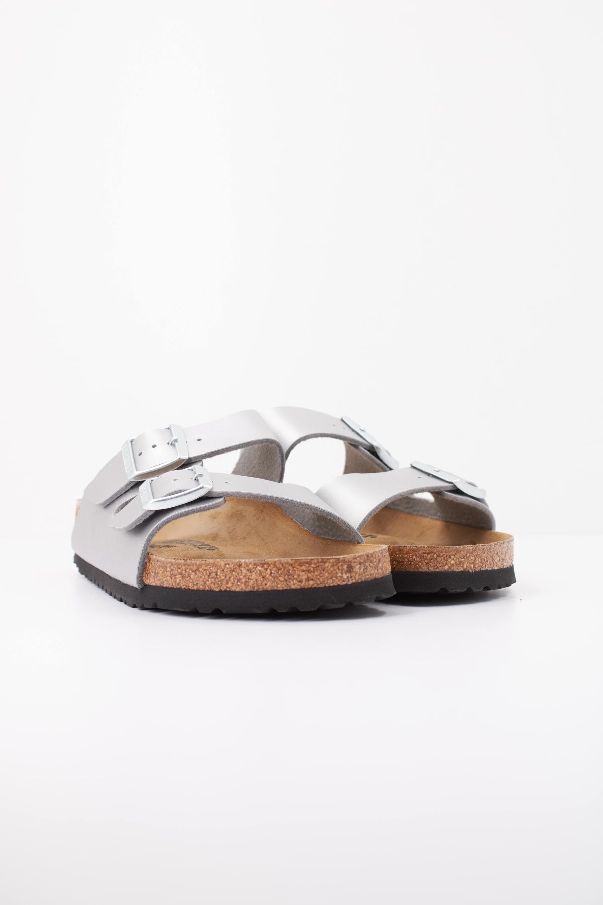 BIRKENSTOCK ARIZONA BF en color PLATA  (2)