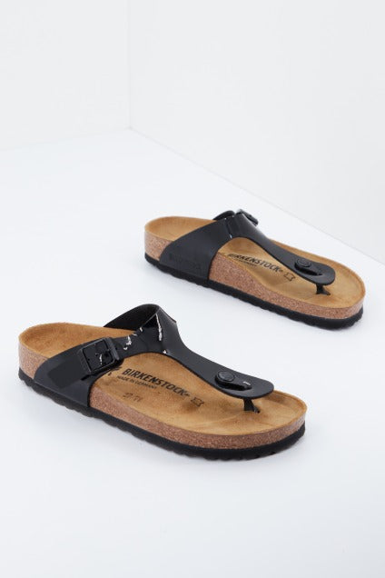 BIRKENSTOCK Gizeh BF Patent en color NEGRO  (4)