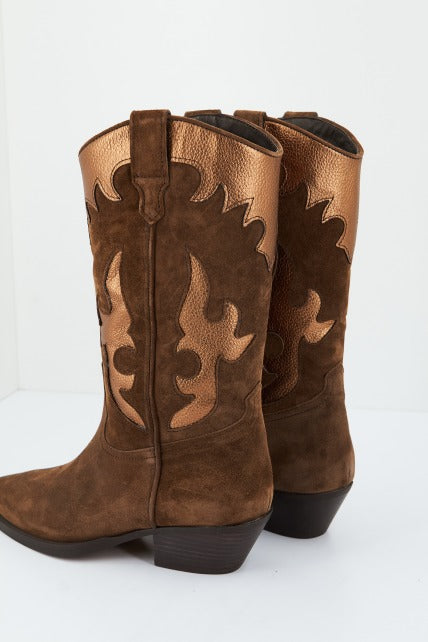 ALPE WESTERN  en color MARRON  (3)