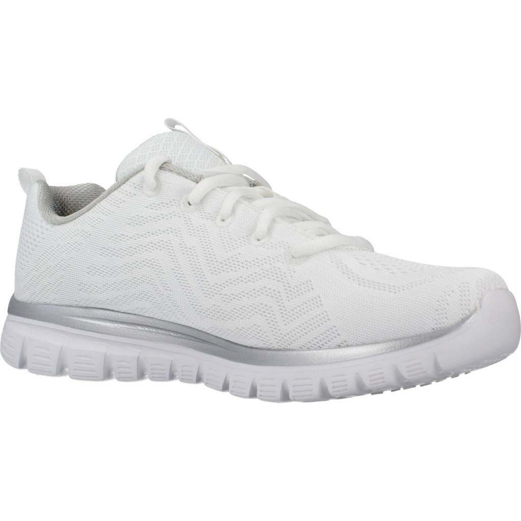SKECHERS GRACEFUL GET CONNECTED en color BLANCO  (5)