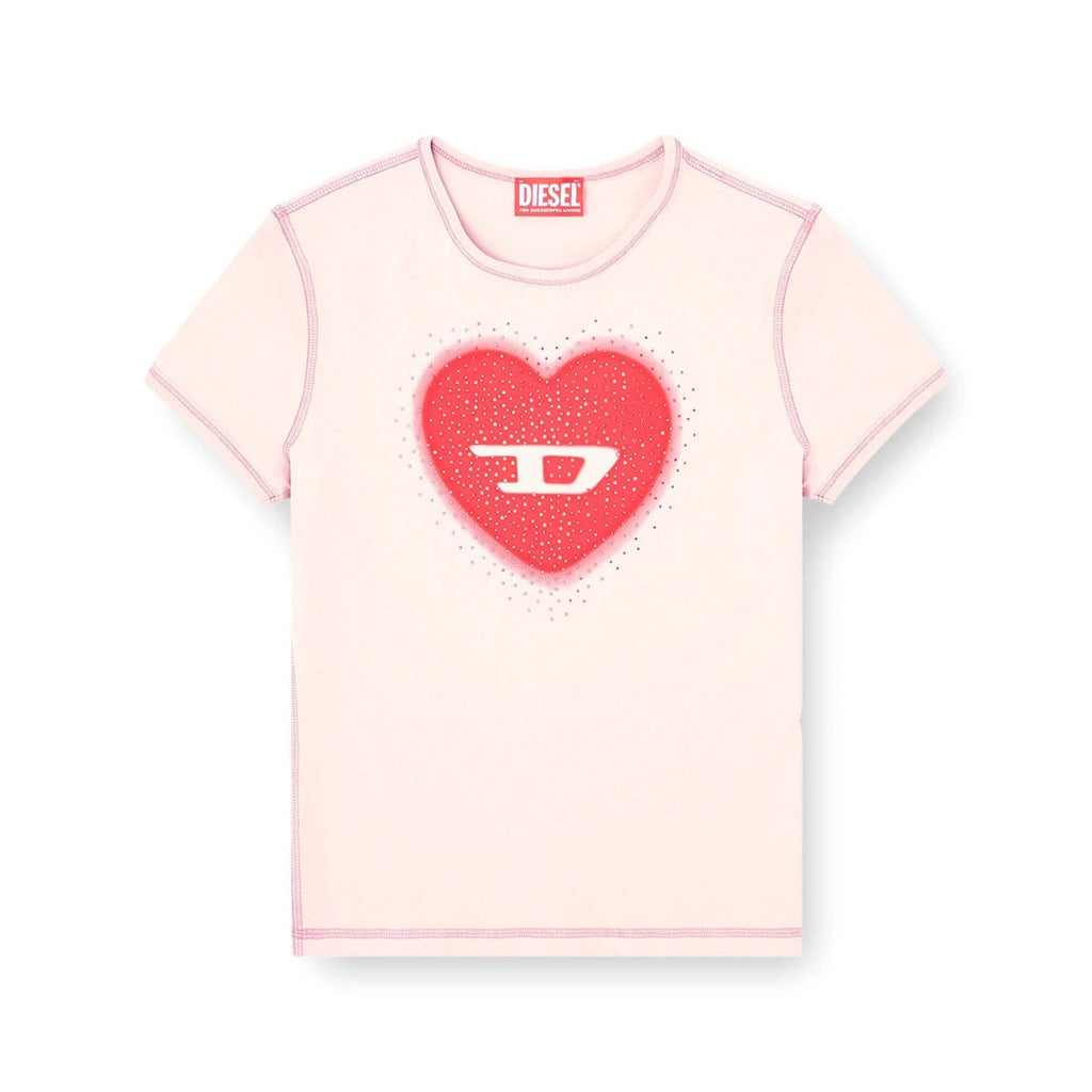 DIESEL QHHA T UNCUTIES LONG S en color ROSA  (4)