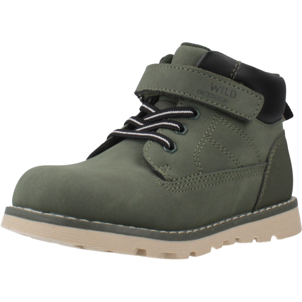 CHICCO ANKLE BOOT FABIO en color VERDE  (1)