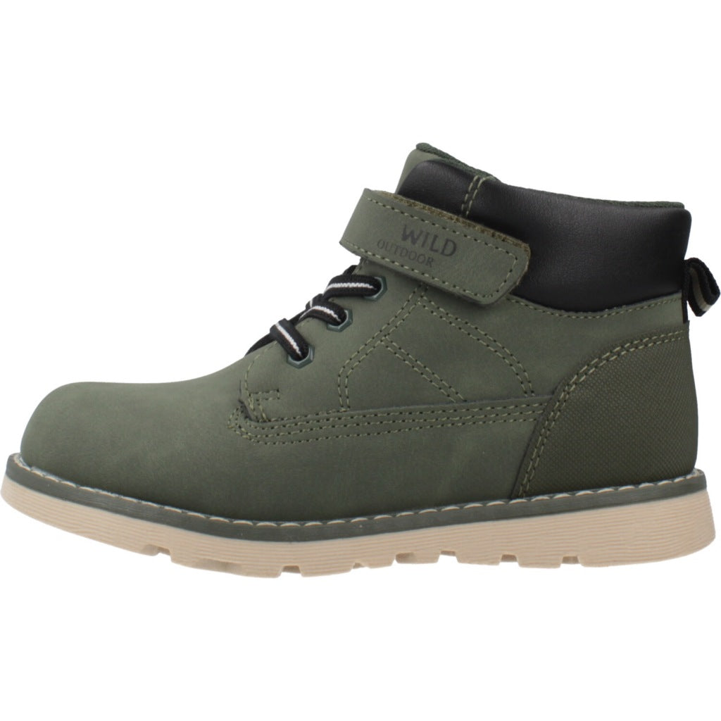 CHICCO ANKLE BOOT FABIO en color VERDE  (2)
