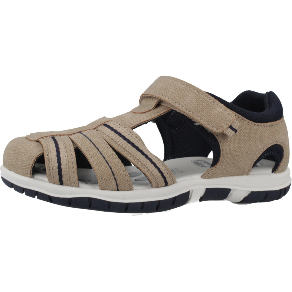CHICCO SANDALIA FERMO en color MARRON CLARO  (2)