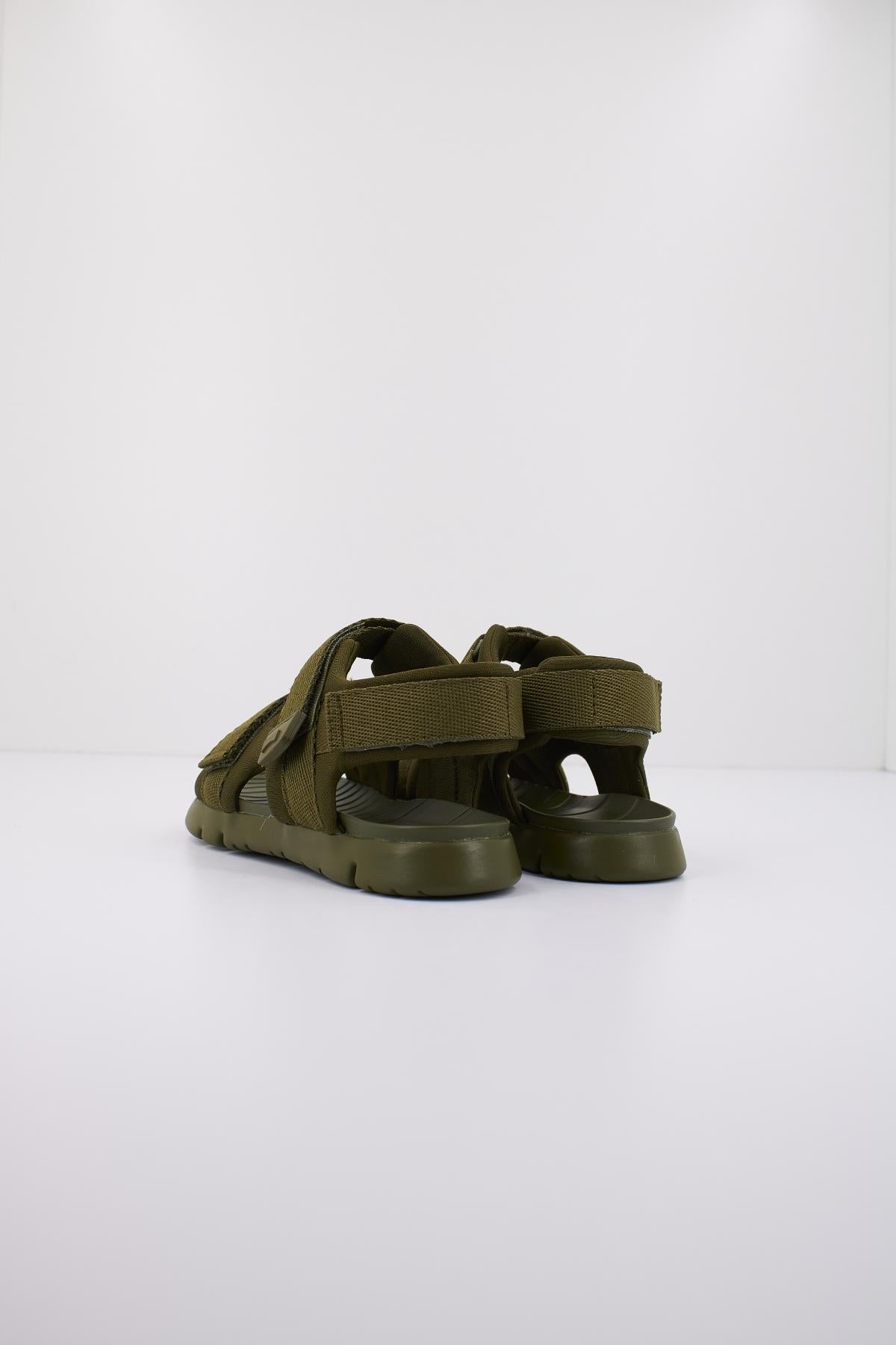 CAMPER ORUGA SANDAL KIDS en color VERDE  (3)