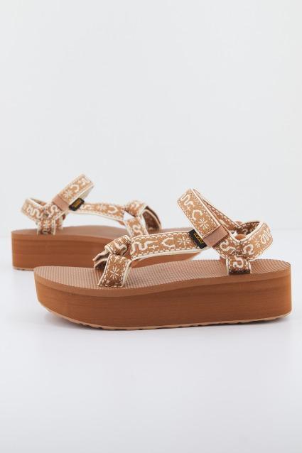 TEVA  W FLATFORM UNIVERS en color MARRON CLARO  (1)