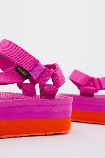 TEVA  W FLATFORM UNIVERS en color ROSA  (4)