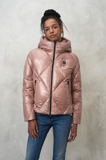 BLAUER  GIUBBINI CORTI IMBOTTITO en color ROSA  (1)