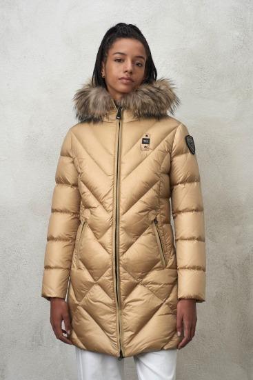 BLAUER TRENCH LUNGHI en color BRONCE  (1)