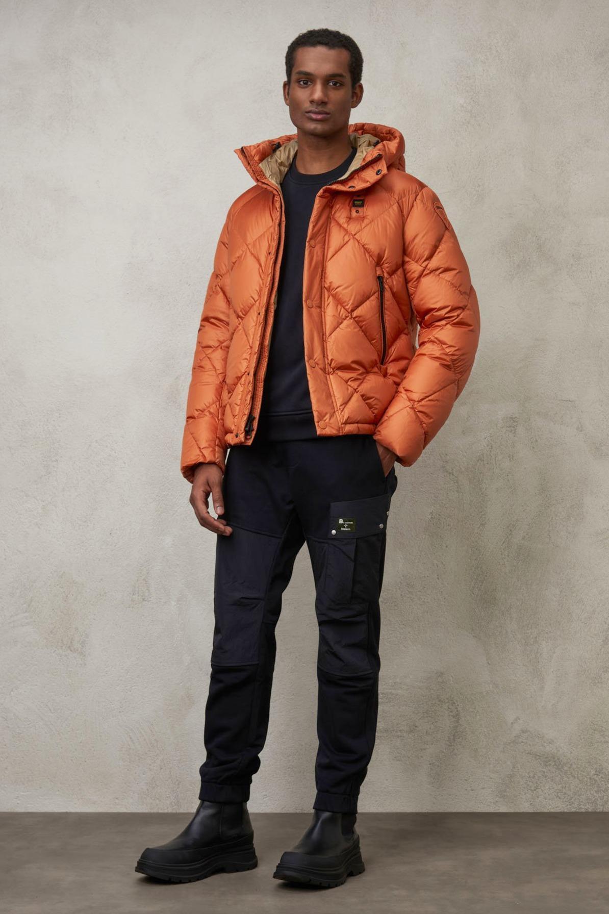 BLAUER GIUBBINI CORTI IMBOTTI en color NARANJA  (3)