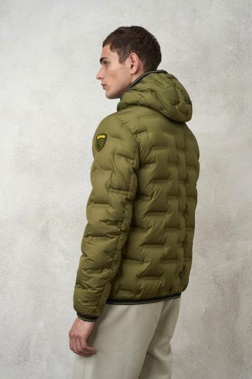 BLAUER  GIUBBINI CORTI IMBOTTITO en color VERDE  (4)