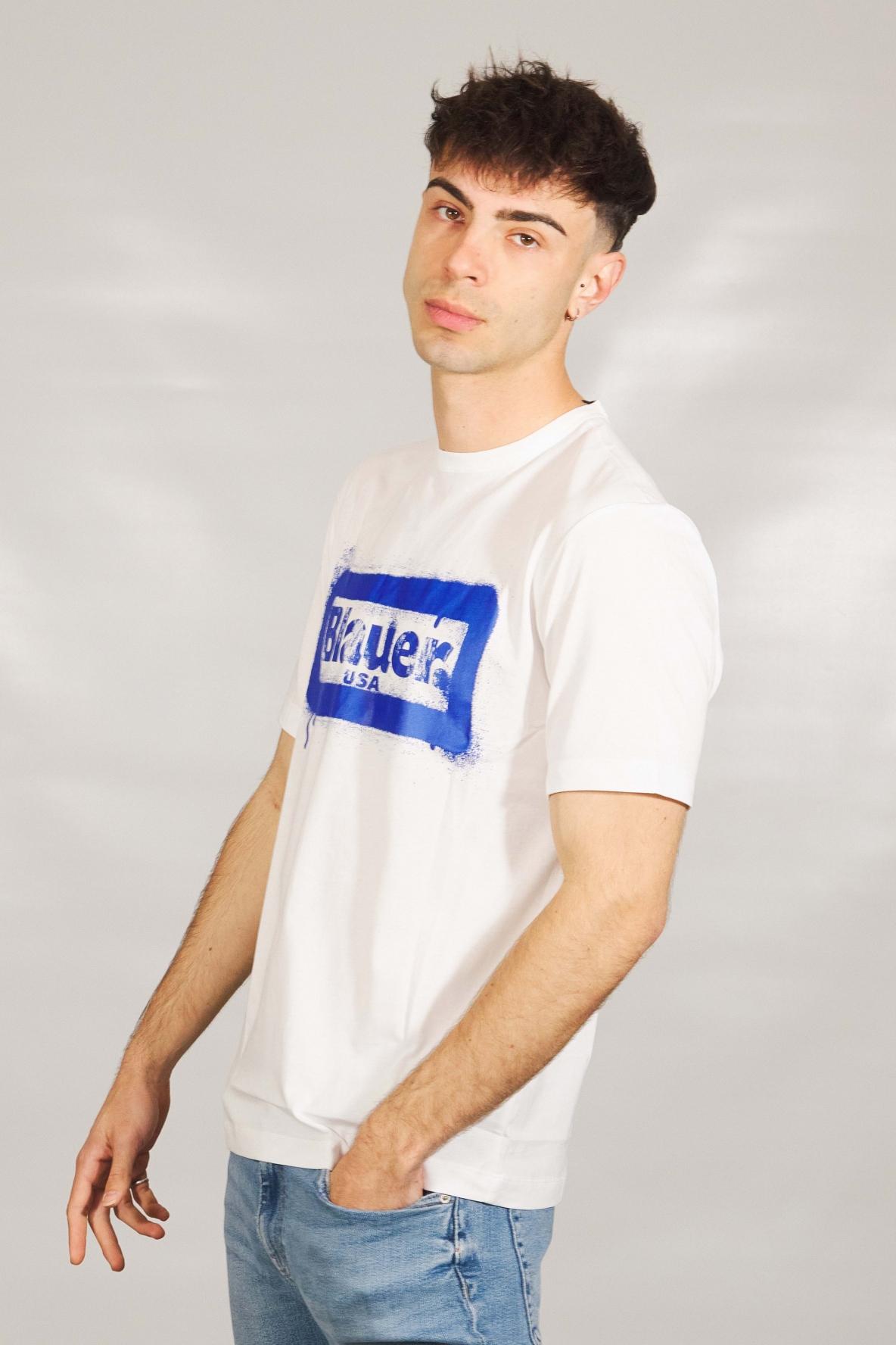 BLAUER MANICA CORTA en color BLANCO  (2)