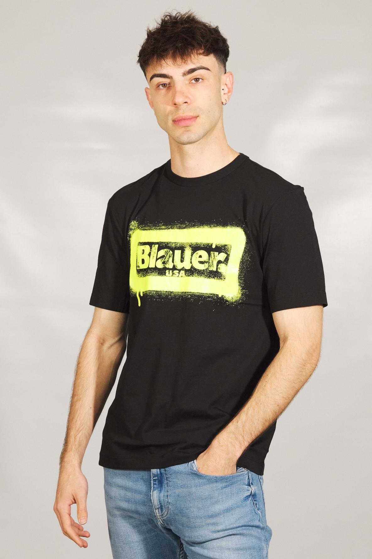 BLAUER MANICA CORTA en color NEGRO  (1)