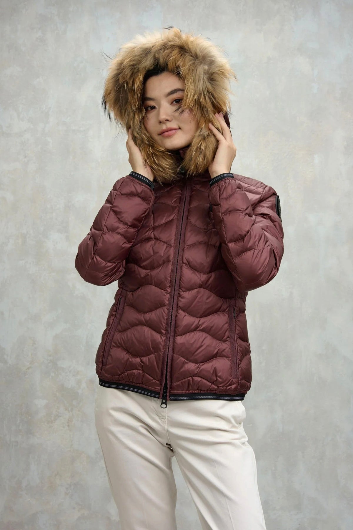 BLAUER ALDIE en color BURDEOS  (1)