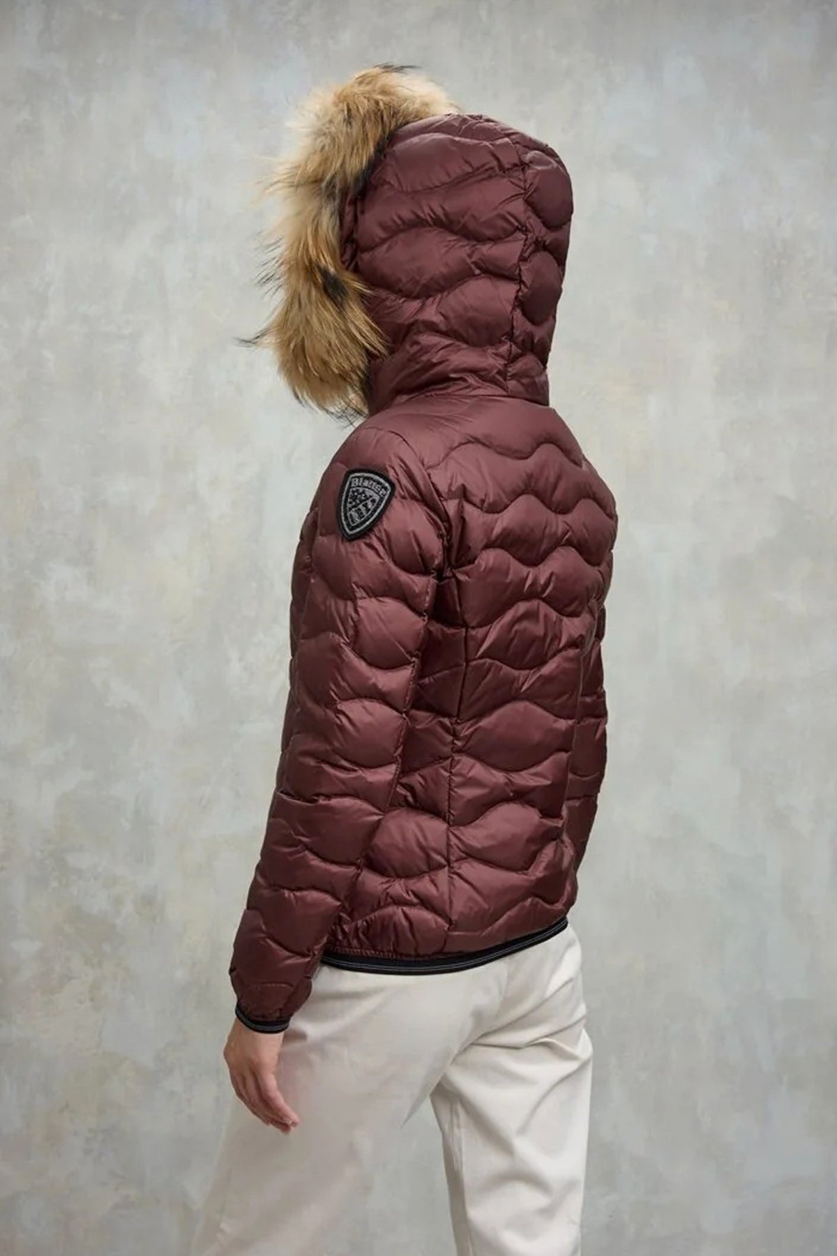 BLAUER ALDIE en color BURDEOS  (3)