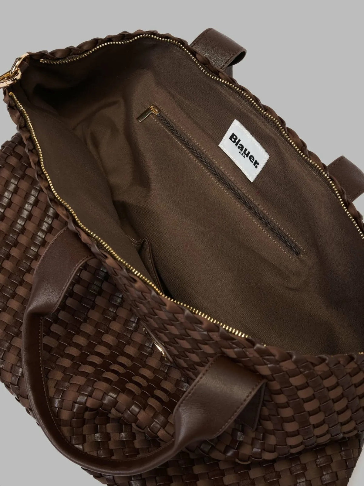 BLAUER TOTE BAG NEON en color MARRON  (2)