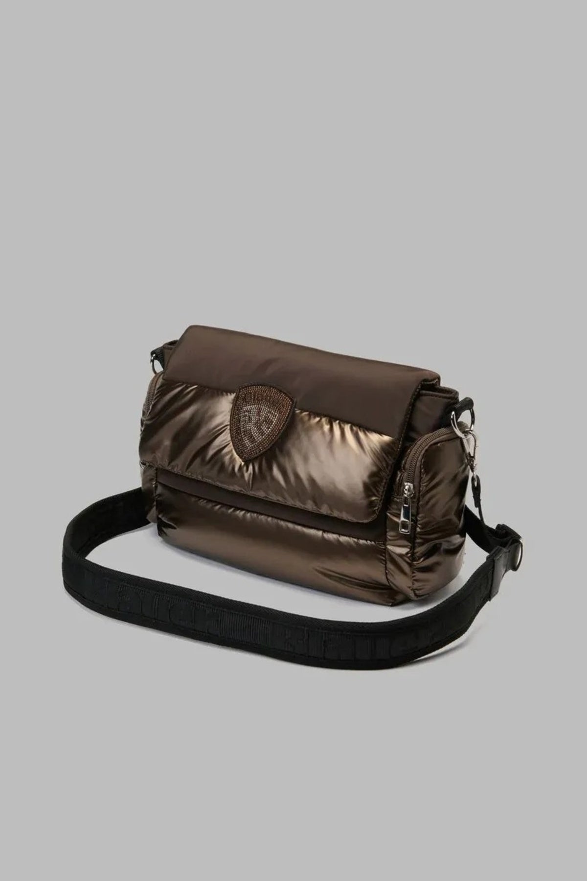 BLAUER POLYESTER NYLON BRIEFCASE PADDED en color BRONCE  (1)