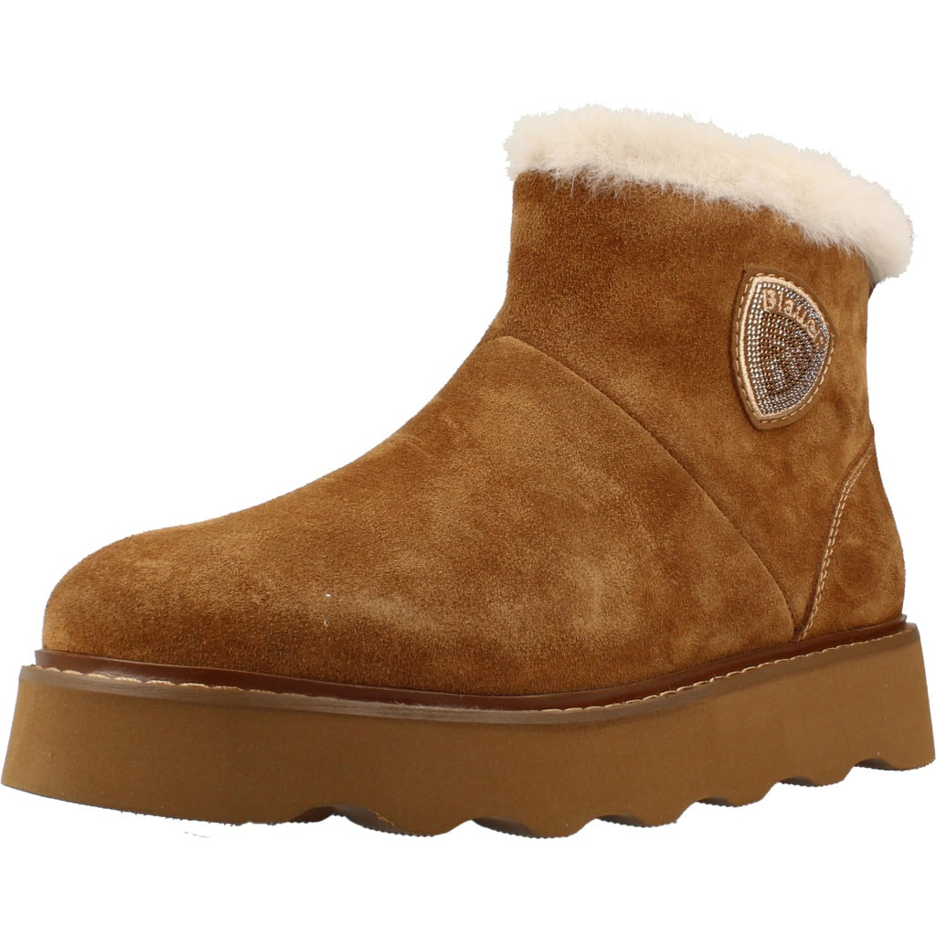 BLAUER MID BOOT KYLE en color MARRON CLARO  (1)