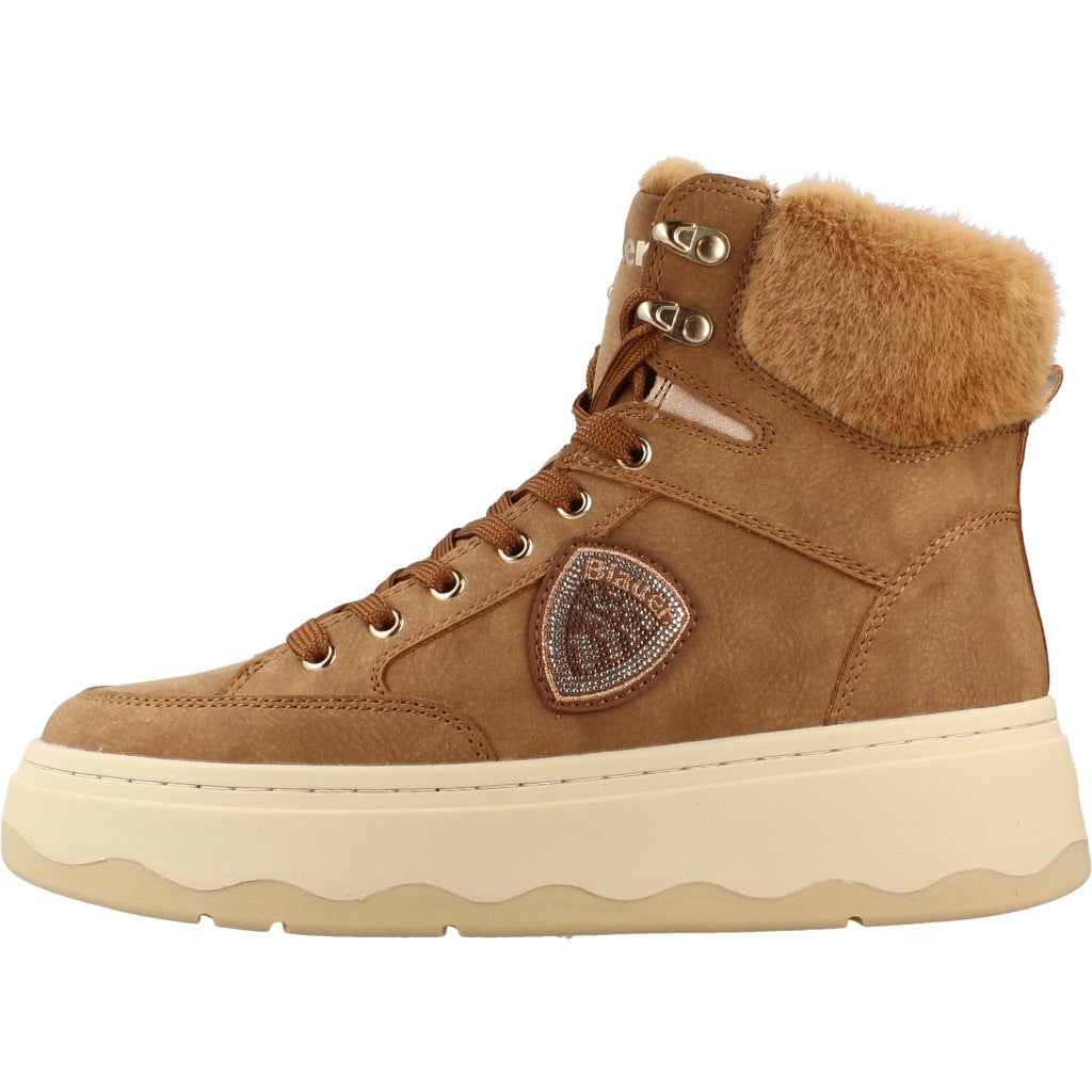 BLAUER MID BOOT MARIBEL en color MARRON CLARO  (2)