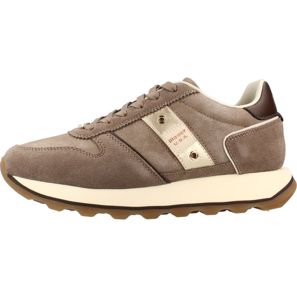 BLAUER SNEAKER MILLS en color MARRON  (2)