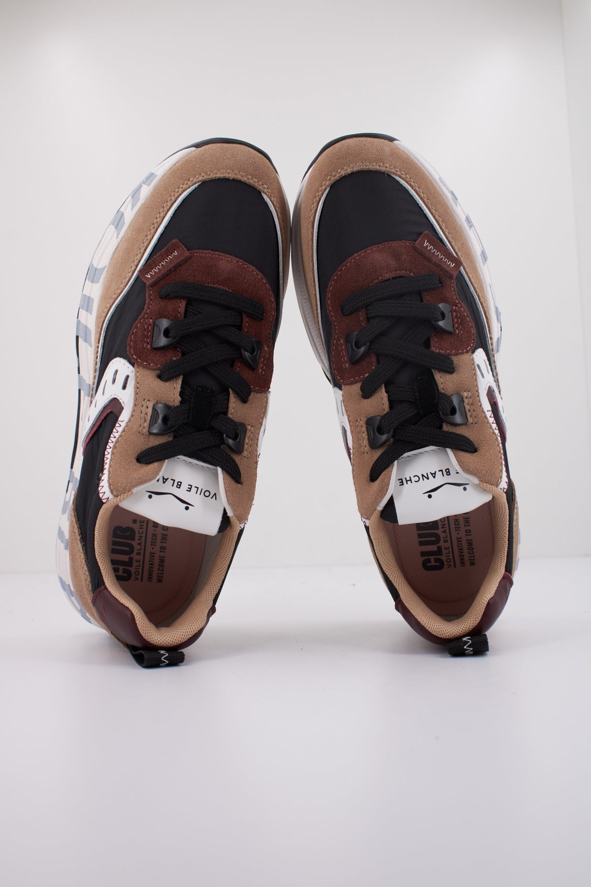 VOILE BLANCHE CLUB en color MARRON  (3)