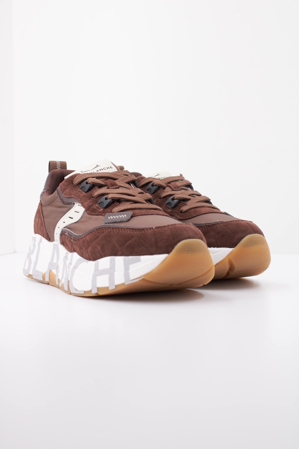 VOILE BLANCHE  CLUB en color MARRON  (2)