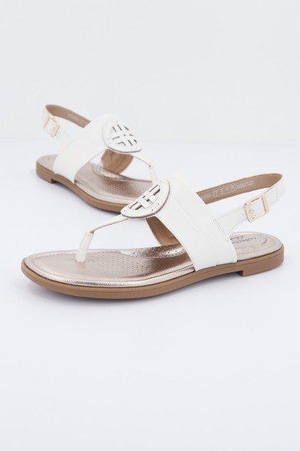 CLARKS REYNA GLAM en color BLANCO  (1)