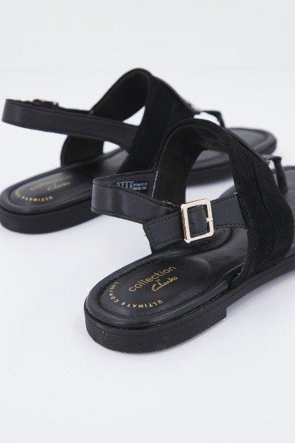 CLARKS REYNA GLAM en color NEGRO  (3)