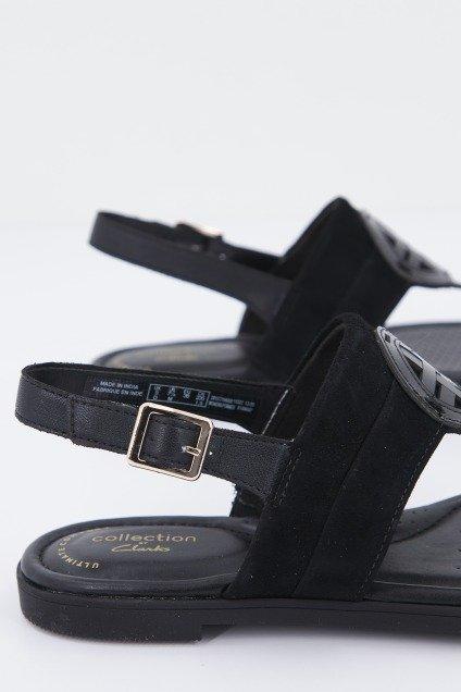 CLARKS REYNA GLAM en color NEGRO  (4)