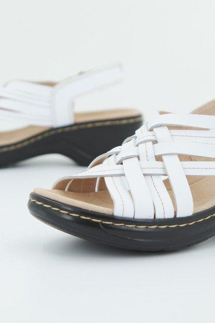 CLARKS LEXI CARMEN LEATHER en color BLANCO  (4)