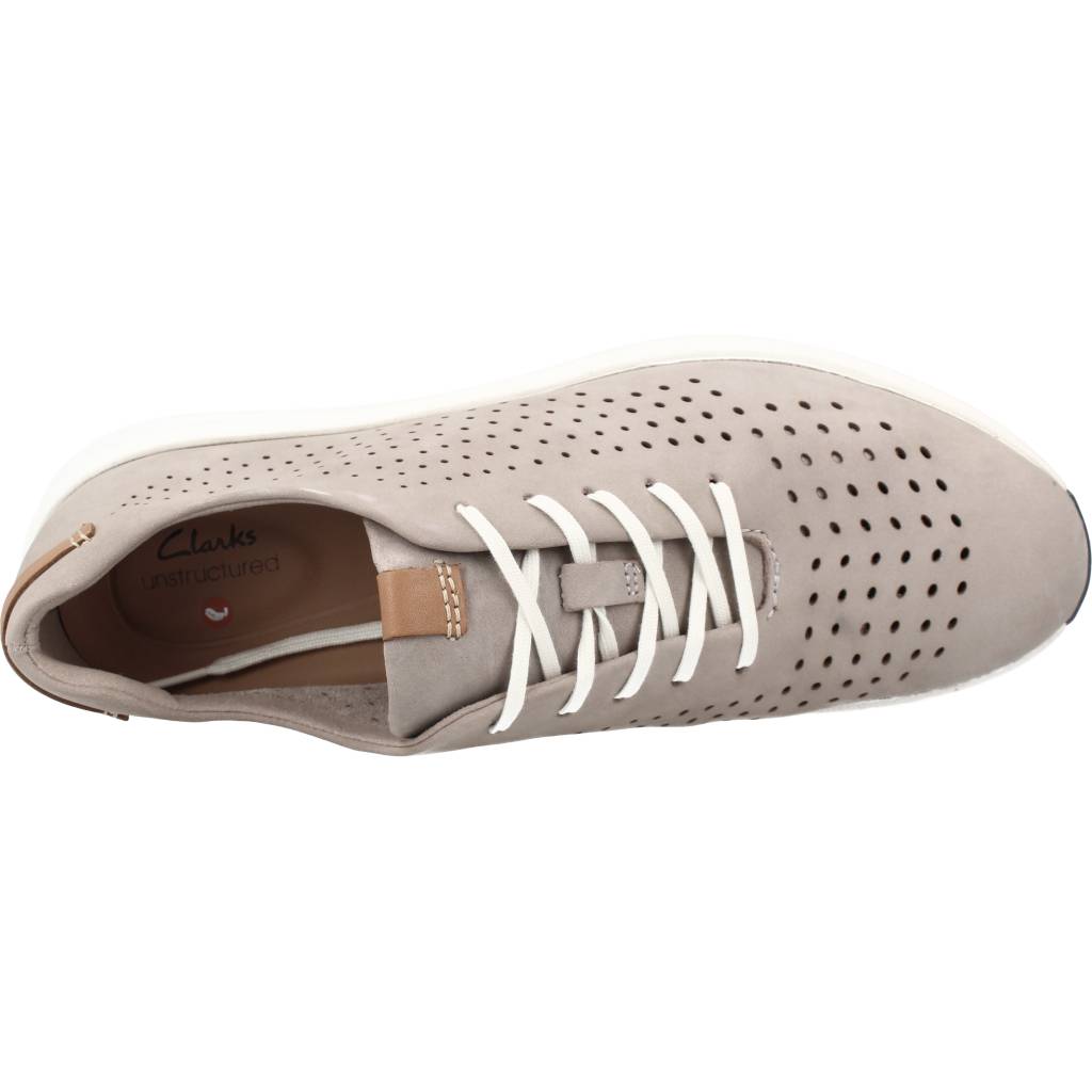 CLARKS UN RIO TIE en color GRIS  (7)