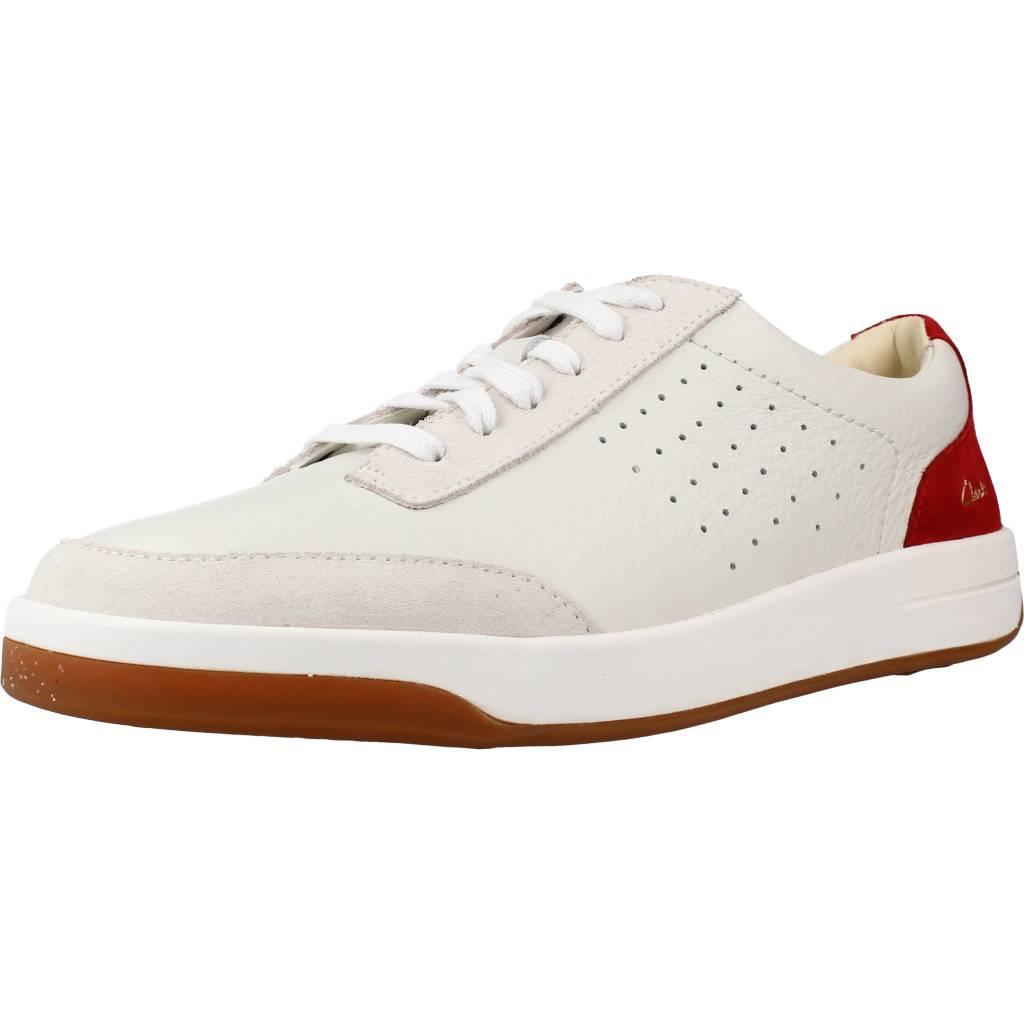 CLARKS HERO AIR LACE en color BLANCO  (1)