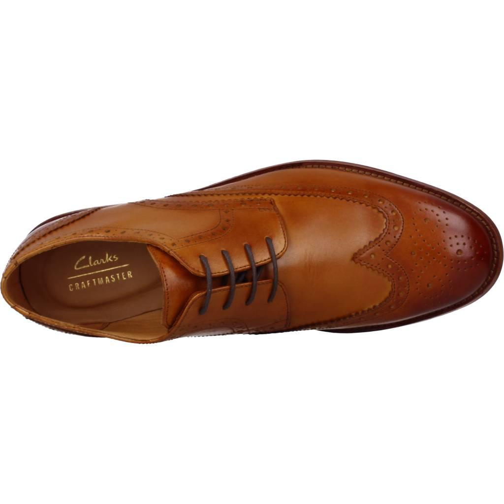 CLARKS  JAMES WING LIGHT en color MARRON CLARO  (7)