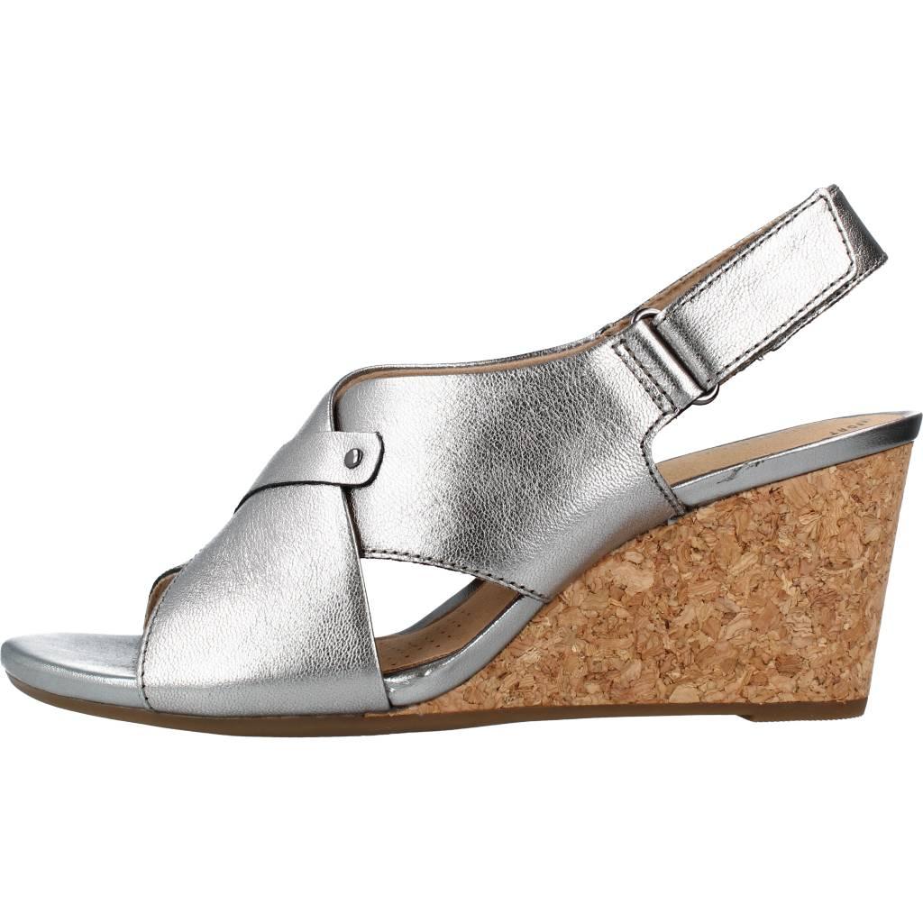 CLARKS MARGEE EVE en color PLATA  (2)