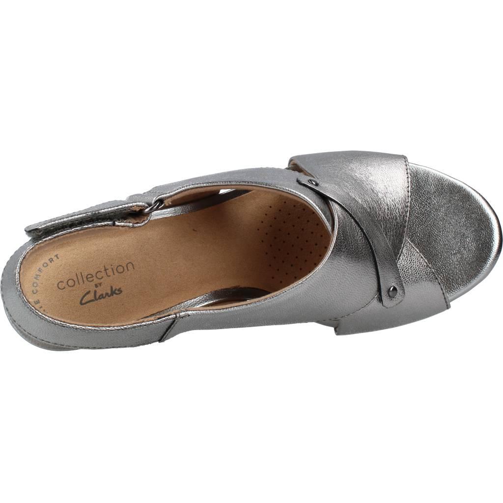 CLARKS MARGEE EVE en color PLATA  (7)