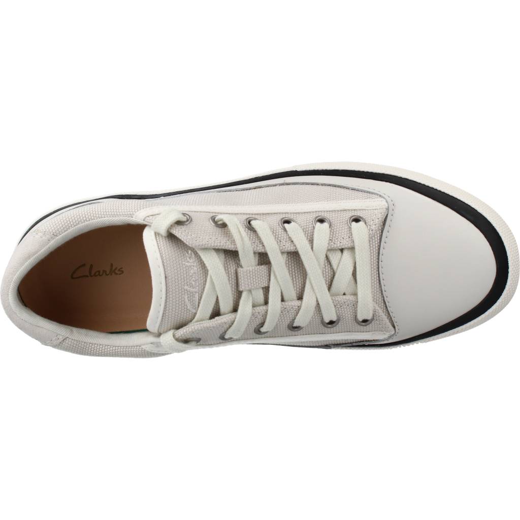 CLARKS ACELEY LACE en color BLANCO  (7)