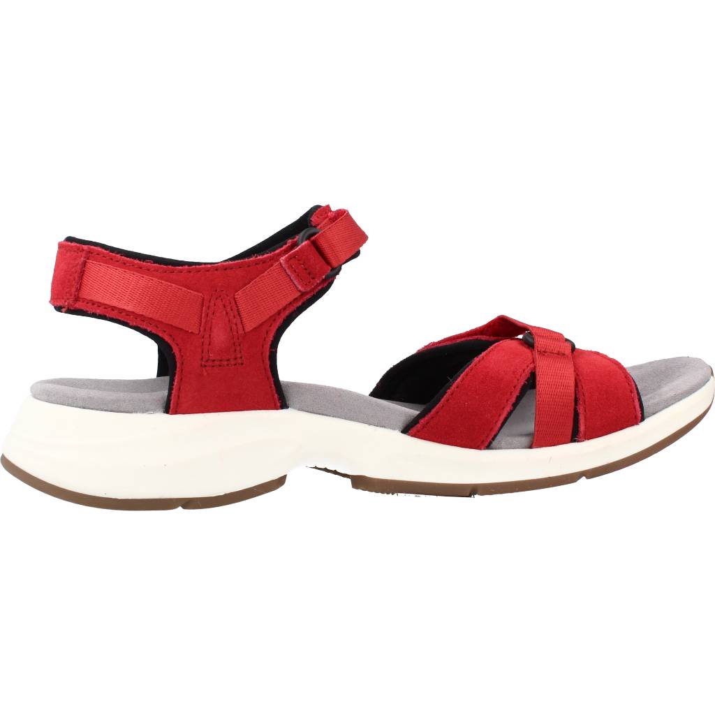 CLARKS SOLAN DRIFT en color ROJO  (4)