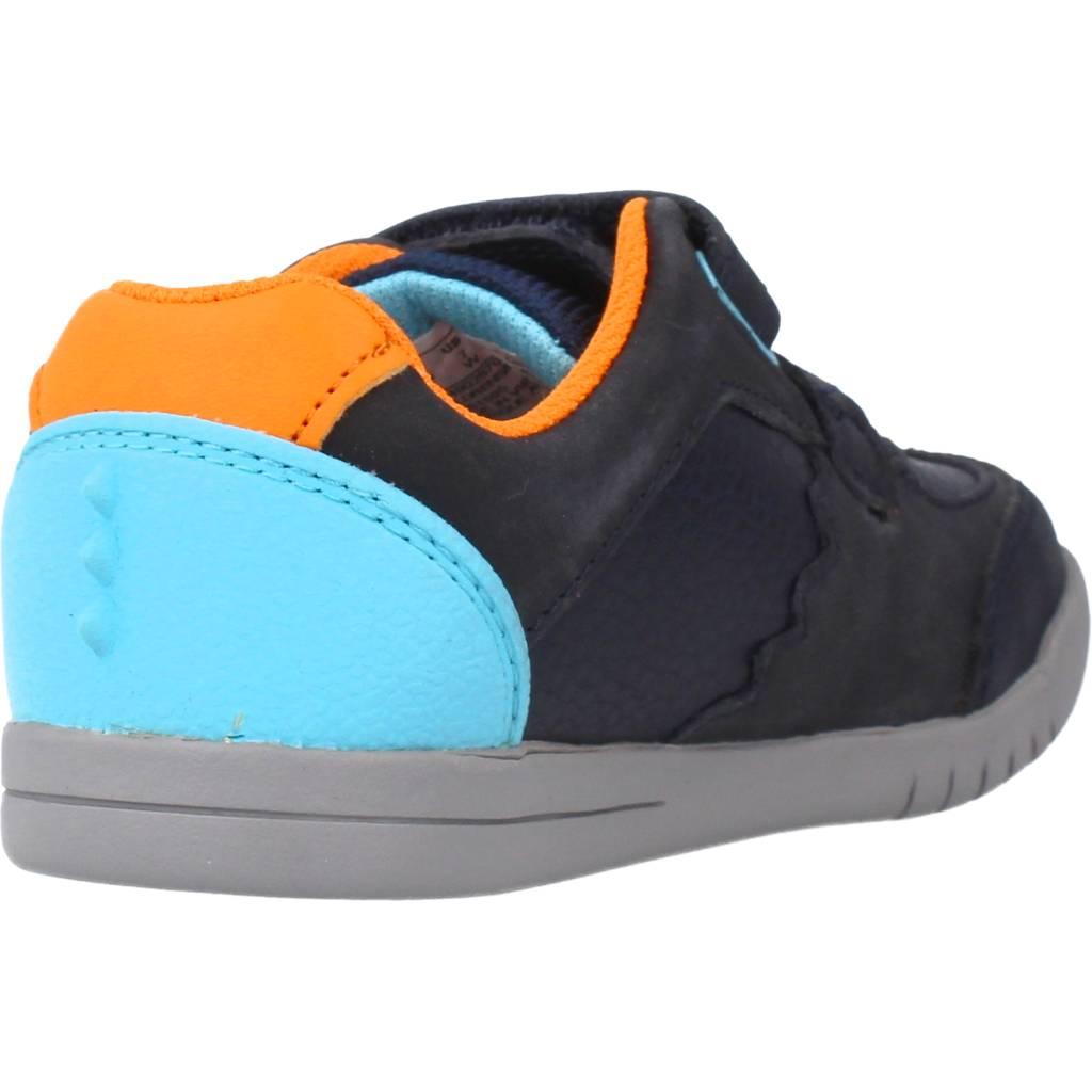 CLARKS REX QUEST T en color AZUL  (3)