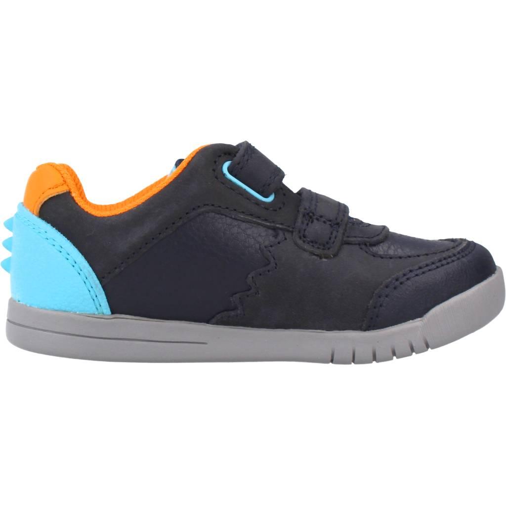 CLARKS REX QUEST T en color AZUL  (4)