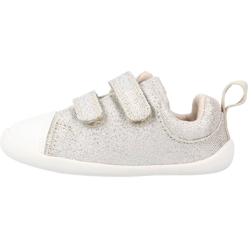 CLARKS ROAMER CRAFT T en color PLATA  (2)