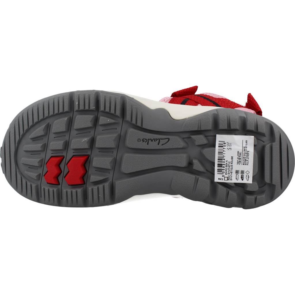 CLARKS EXPO SEA K en color ROJO  (6)