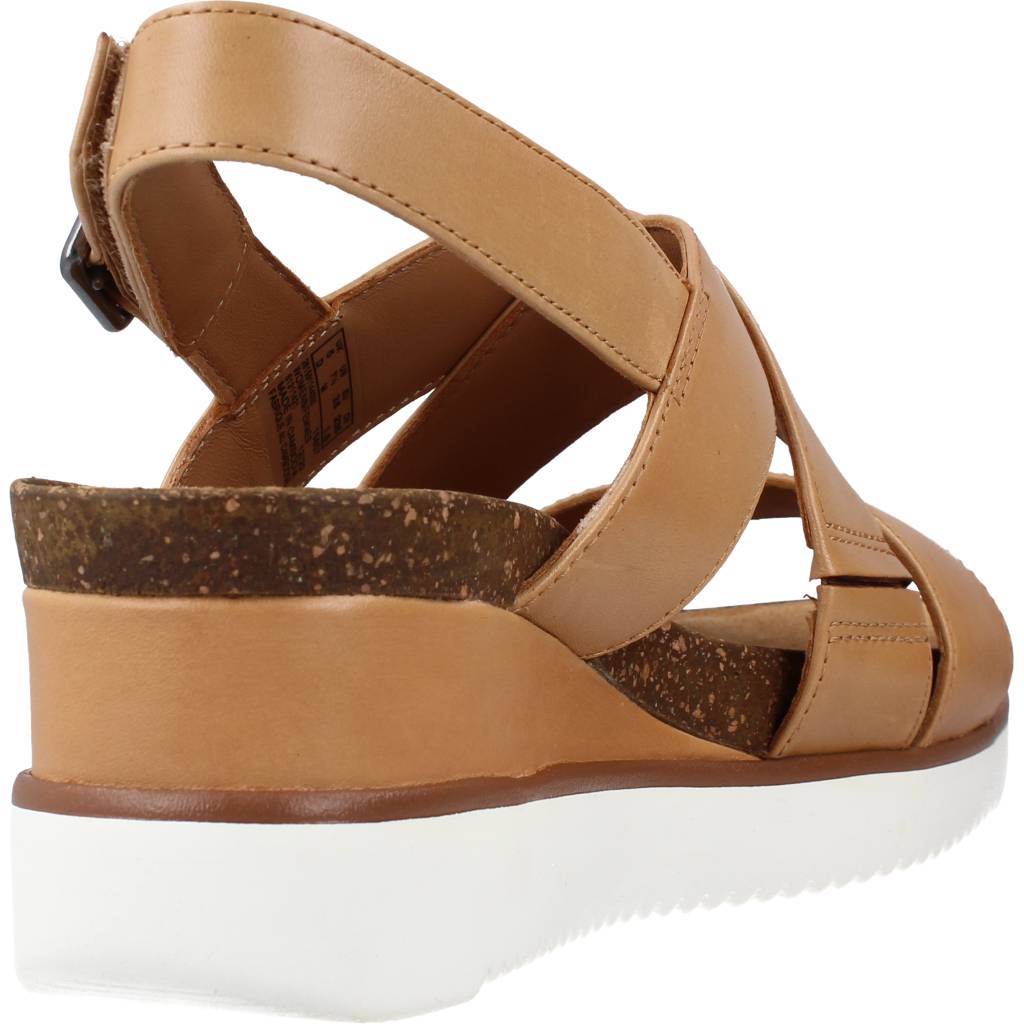 CLARKS LIZBY CROSS en color MARRON CLARO  (3)