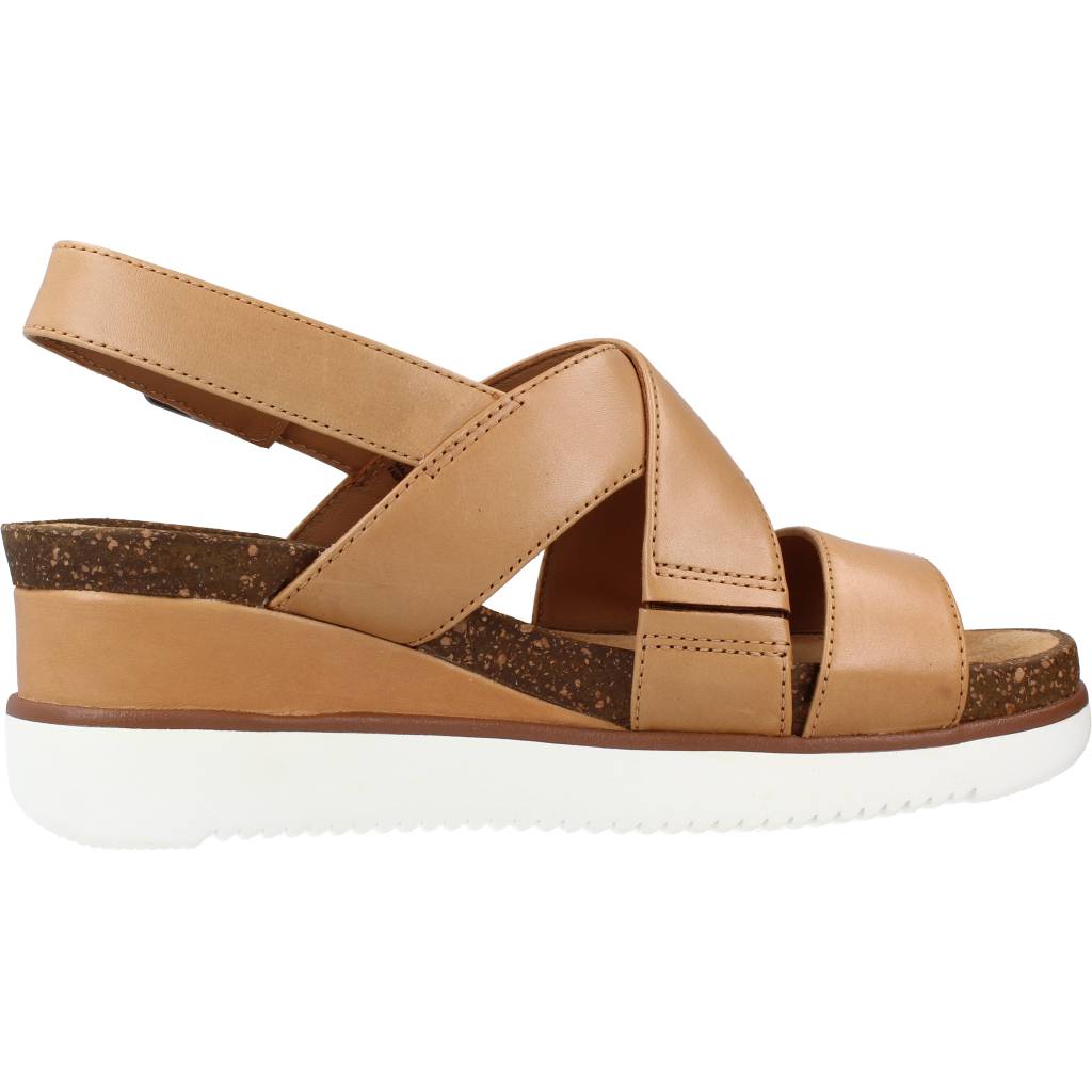 CLARKS LIZBY CROSS en color MARRON CLARO  (4)