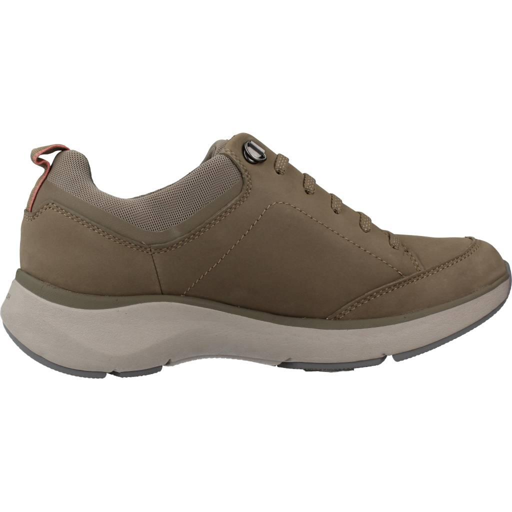 CLARKS WAVE . LACE en color VERDE  (4)
