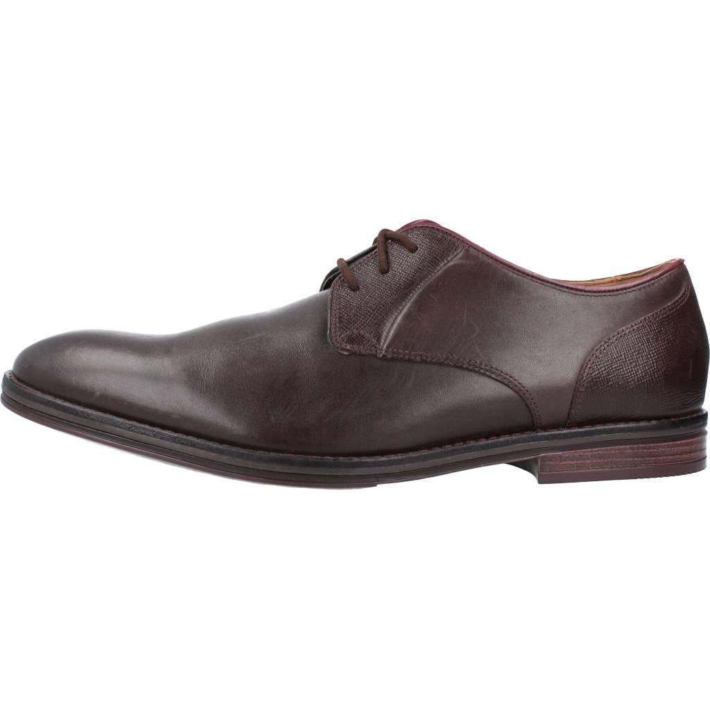 CLARKS CITI STRIDE LACE en color MARRON  (2)