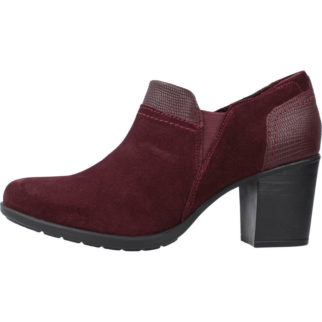 CLARKS DIANE MID en color BURDEOS  (2)